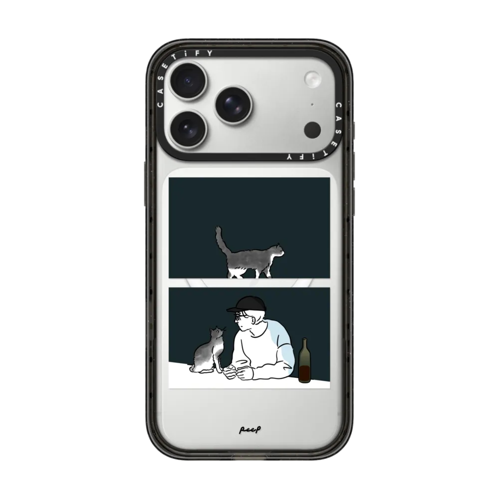 现货CASETiFY正品陪伴适用苹果iPhone17 pro max手机壳16/15/14磁吸13插画艺术小众趣味治愈air防摔保护套12