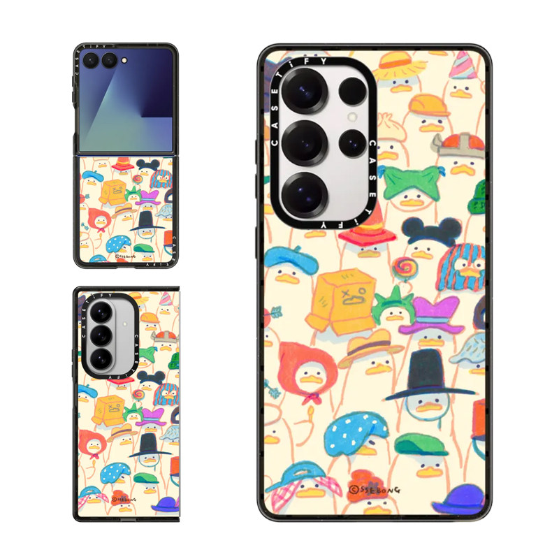 CASETiFY鸭帽游行适用三星手机壳