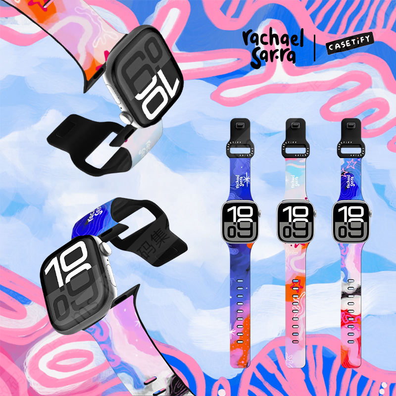CASETiFY艺术家Rachael Sarra适用苹果Apple Watch手表腕带S10/9