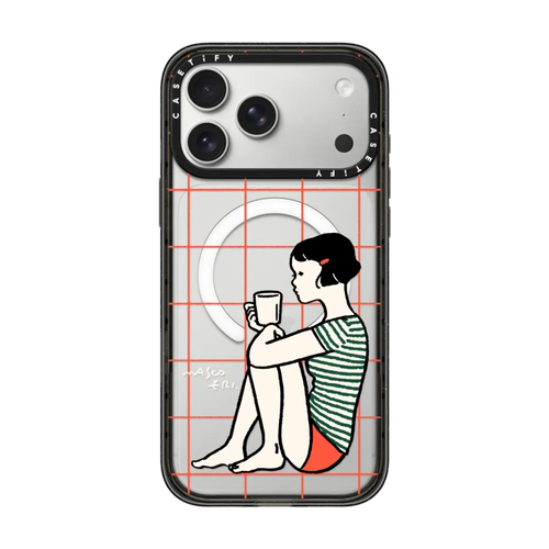 CASETiFY咖啡小憩透明款手机壳
