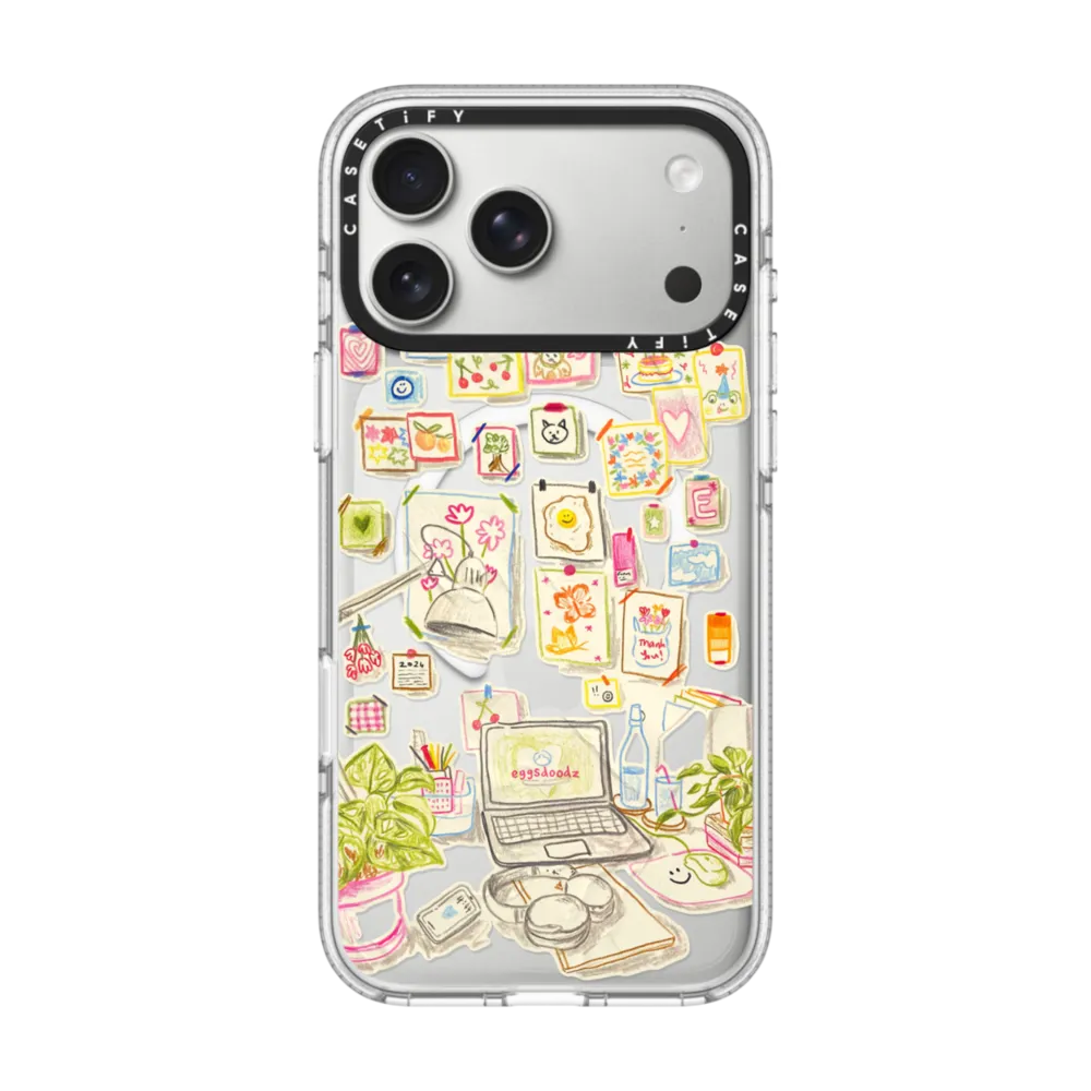 现货CASETiFY梦幻画廊适用苹果iPhone17 pro max手机壳16/15/14磁吸13小众趣味12可爱童趣插画防摔保护套air