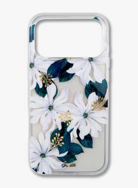 sonix黛利拉适用苹果iPhone17 pro max手机壳16/15蓝色花朵ins风14美国潮时尚透明防摔保护套小众高级感轻奢