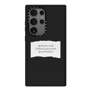 现货CASETiFY说出你的真相适用三星S23/S24 Ultra手机壳Z Flip 5/Z Fold 4/3时尚潮牌简约高端透明防摔保护套