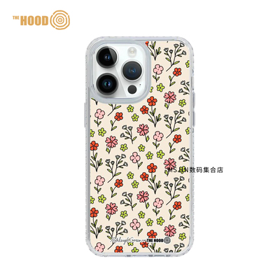 thehood花卉艺术适用苹果手机壳