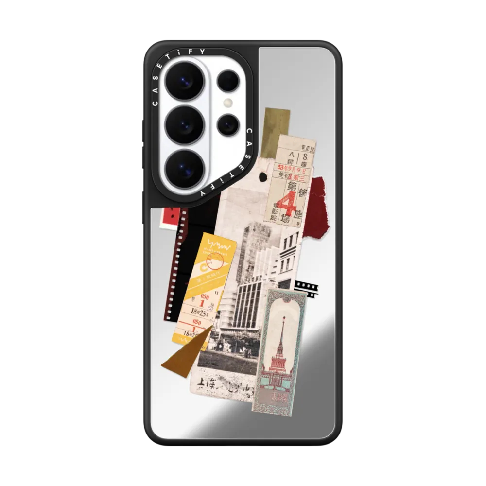 现货CASETiFY城市系列上海映象适用三星S25/S26 Ultra手机壳Z Fold 7/6/5创意潮流复古小众高端防摔保护套s24