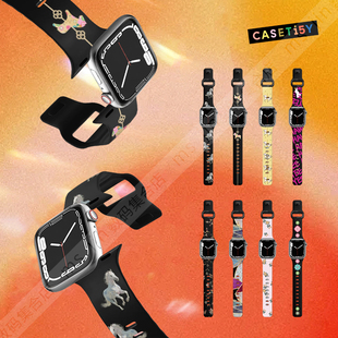 CASETiFY马年新春系列适用苹果Apple Watch手表腕带s11/s10/9/se