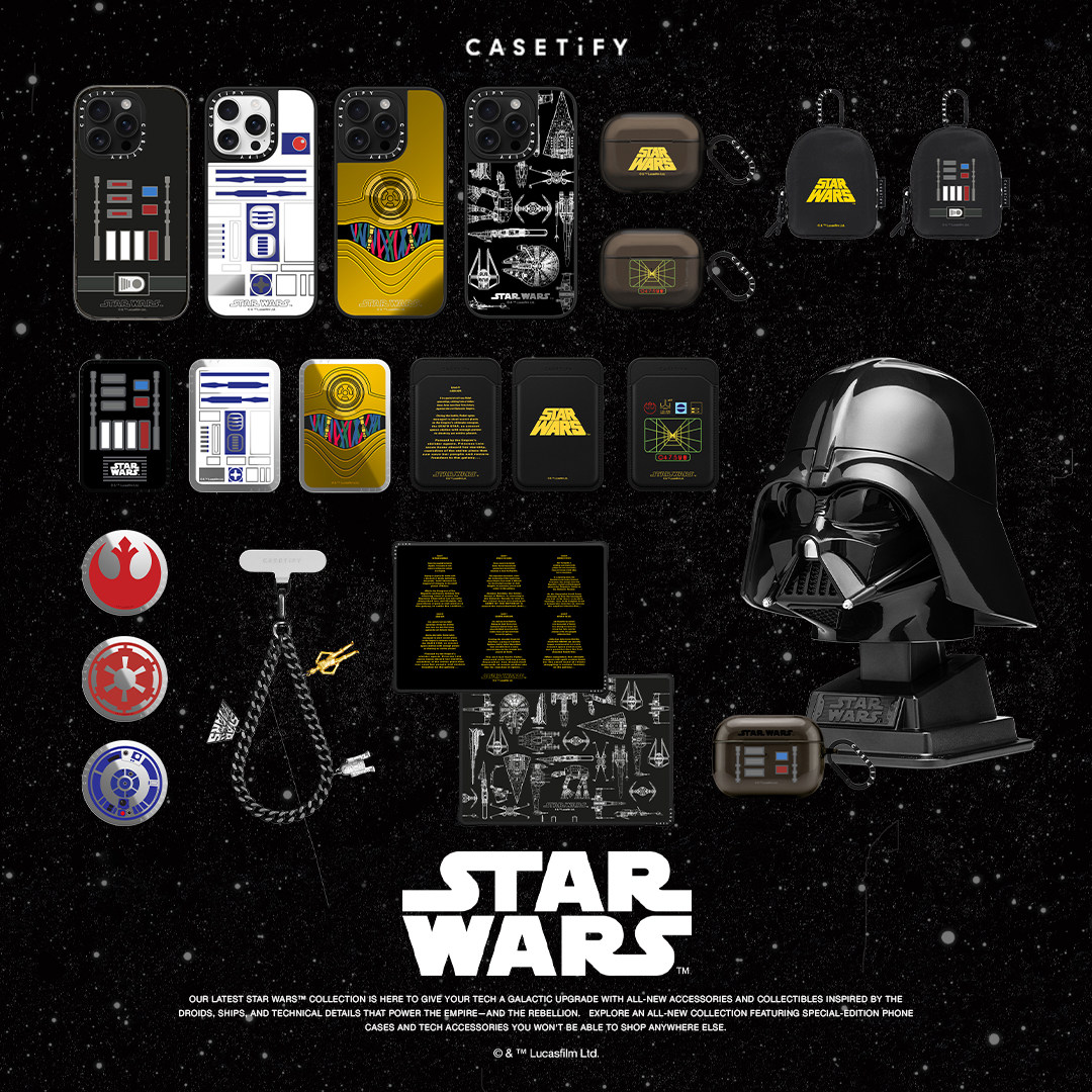 香港限定CASETiFY联名STAR WARS星球大战适用苹果iPhone16 pro max磁吸手机壳15/14/13个性限量款高端保护套