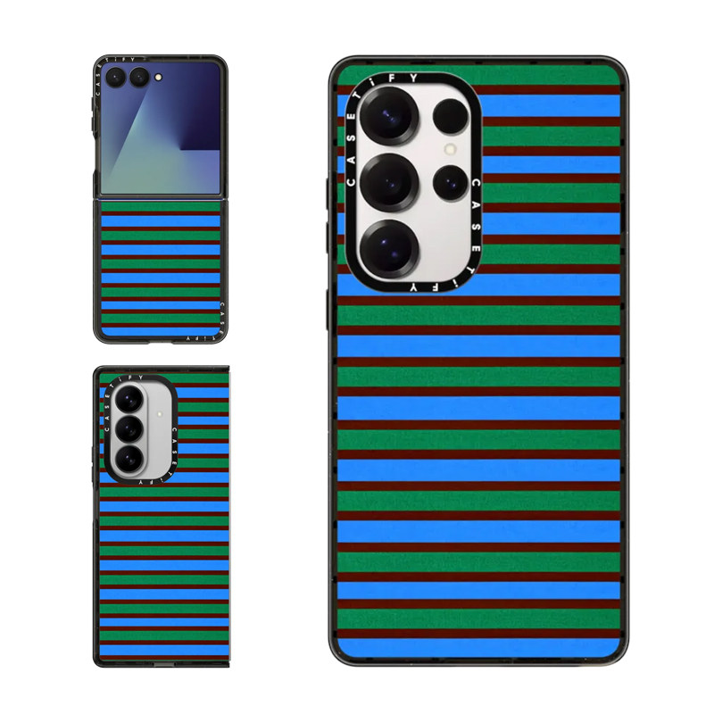 CASETiFY橄榄球条纹创意手机壳