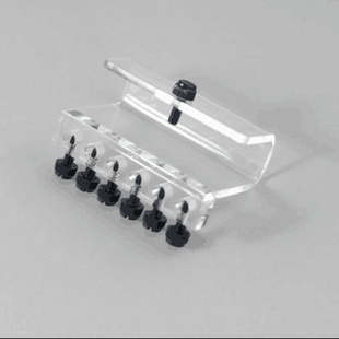 滴定管架子/滴定泵配套滴定管固定架儿/6管儿蠕动泵管固定夹子