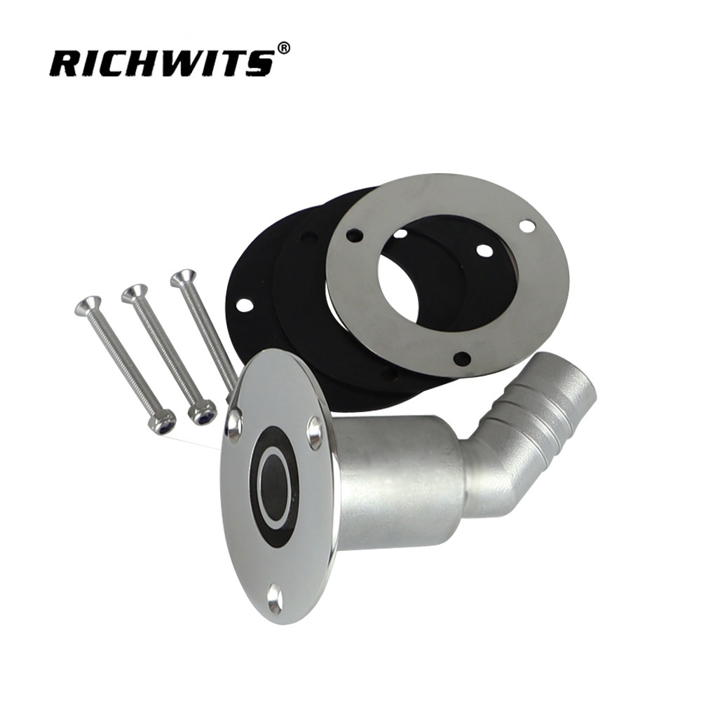 跨境316不锈钢船用加热器排气口通气孔 燃油取暖机排气口带垫片