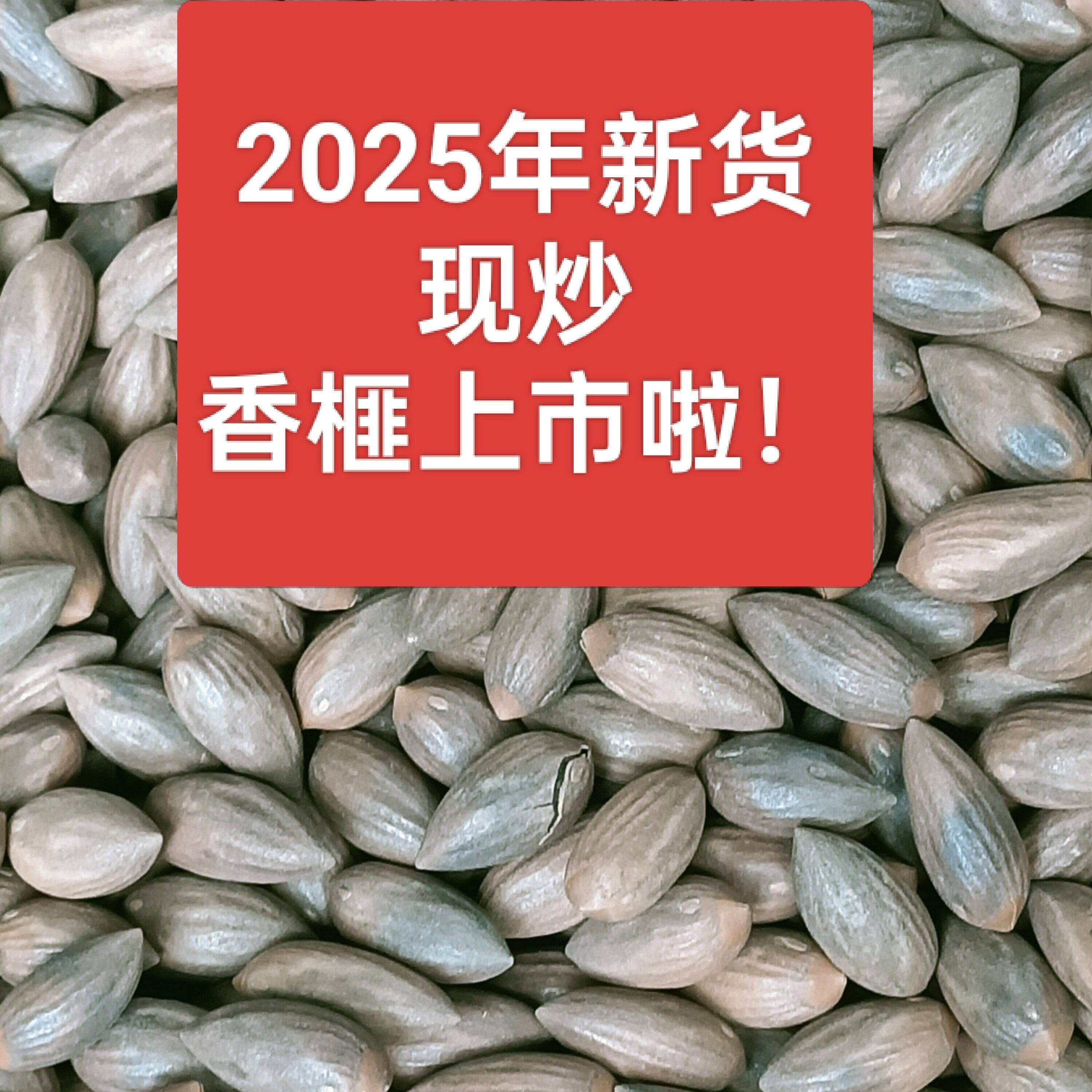 新货2025年现炒松香脆浙江炒制一等奖嵊州谷来诸暨枫桥香榧子500g