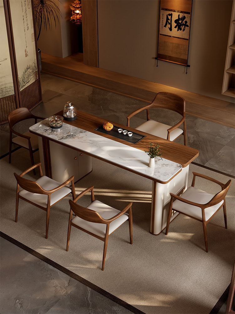 实木茶几和椅子组合现代新阳台茶几小简约家居客厅功夫石板茶几,住宅家具,家用茶台/茶桌,淘宝优惠券,粉丝福利购,淘宝优惠卷