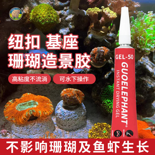国象珊瑚造景胶海缸海水专用胶水