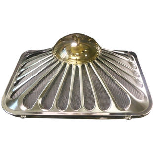 适用老板油烟机配件油烟机过滤网清洗不锈钢油网铝制网罩子通用型