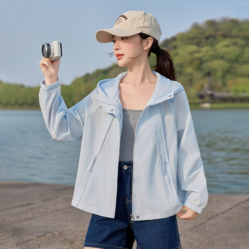 防晒衣薄款轻奢高级感女2025夏季新款小个子休闲户外运动防晒外套