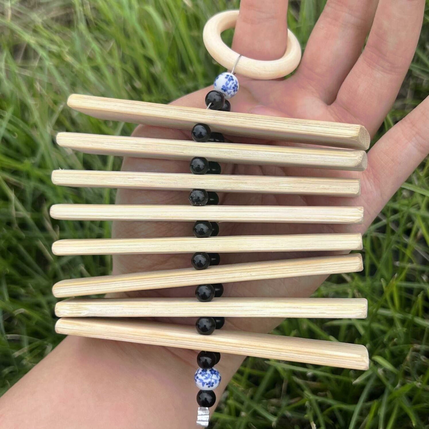 蝈蝈引叫器响板竹子可观赏文玩手工制作摆件夏季款抓蝈蝈神器
