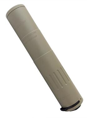 UT玩具配件14MM逆牙AAC金属装饰前管M4-2000消音器复刻版无功能