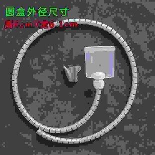 鱼钩收纳盒海钓子线鱼钩盒带理线夹款尺寸50cm-200cm