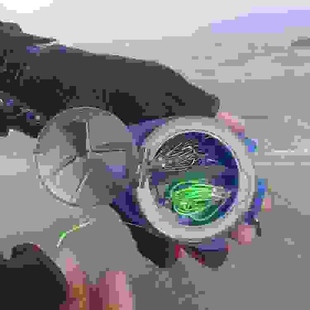 鱼钩收纳盒 旋转子线收纳盒 海钓船钓矶钓鱼钩 便携配件盒 带挂绳