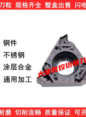 不锈钢外螺纹牙刀片MMT16ER125 ER175 ER250 ER300 ISO-S VP15TF
