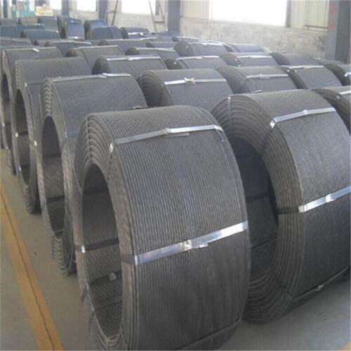 供应预应力钢绞线 矿用锚索15.24mm 钢绞线k 17.8 镀锌钢绞线现货