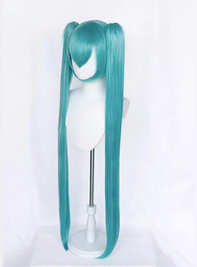 cosplay假发VocAloid水蓝色初音未来Miku假发初音未来假发co