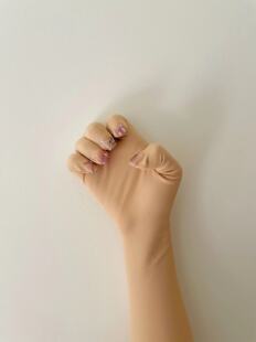 kigurumi带水钻美甲片Cosplay动漫长手套（碎钻蝴蝶）