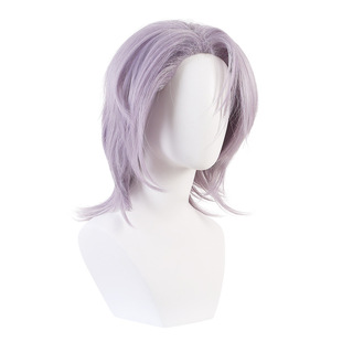 【】无期迷途 卓娅cos假发 特调紫色层次短发cosplay动漫假发