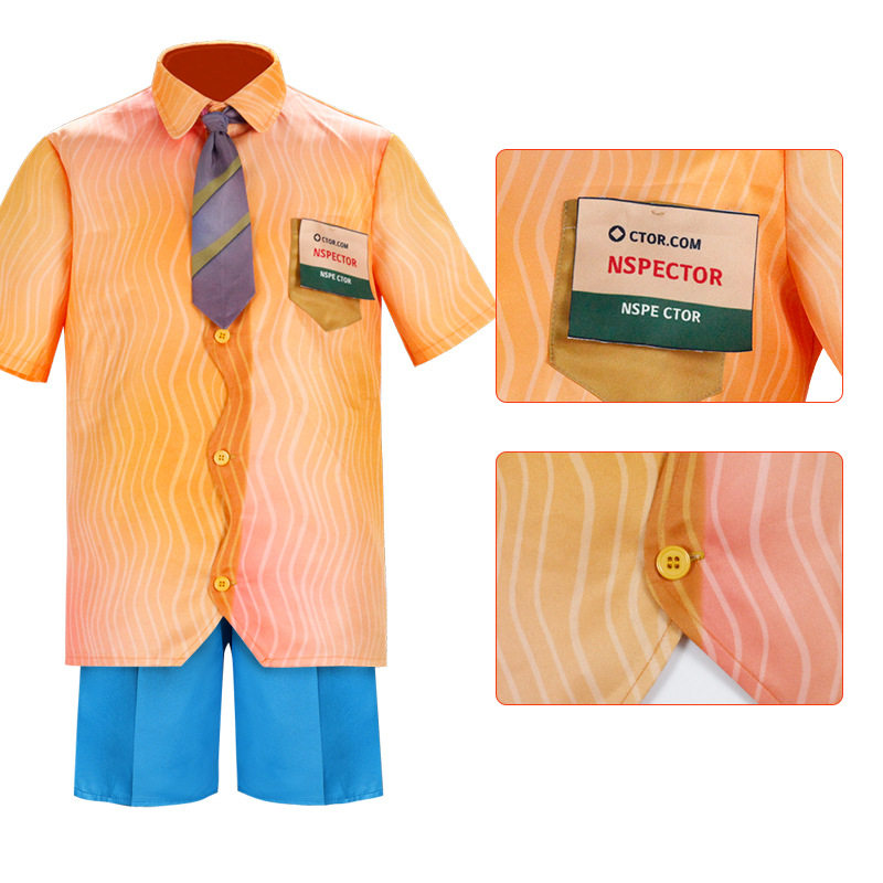 动画电影疯狂元素城cos服万圣节E