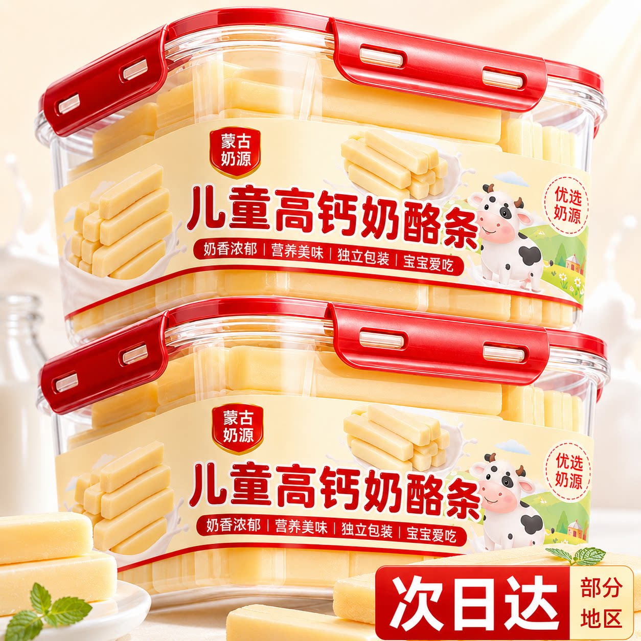 儿童奶酪棒奶条内蒙古特产无添加儿童解馋营养休闲独立包装小零食图片
