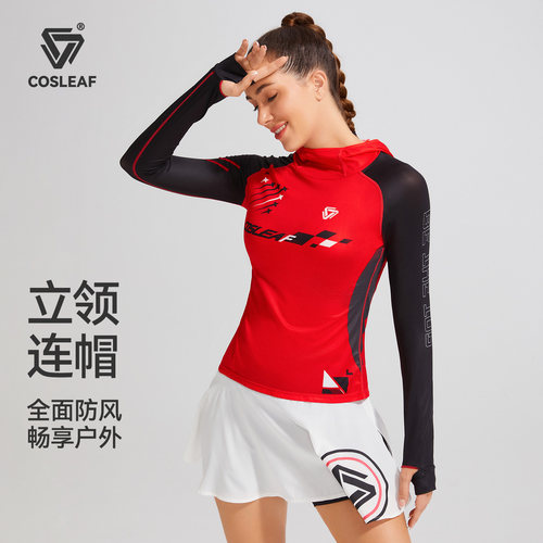 长袖瑜伽科里芙修身显瘦女