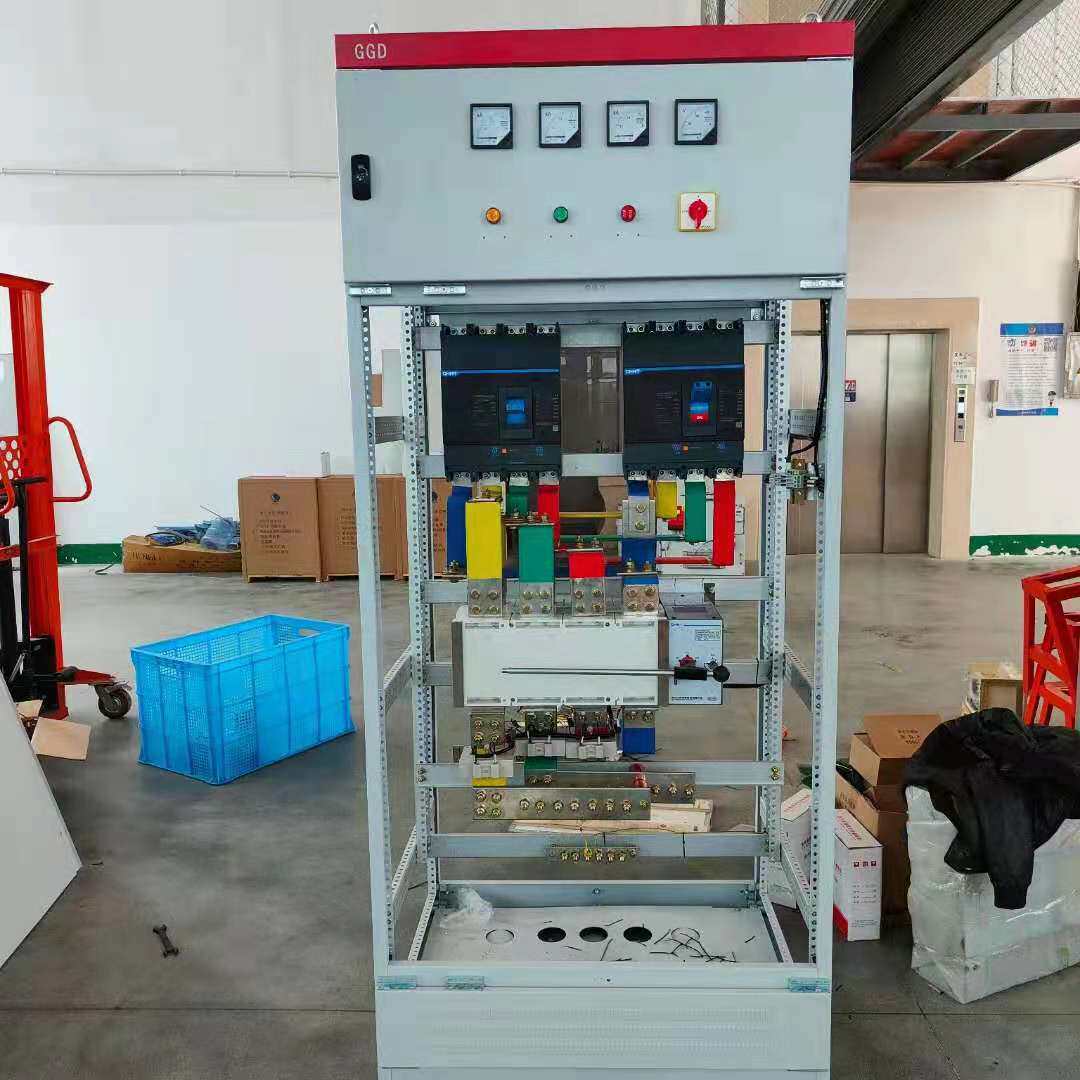 xl-21动力低压配电柜ggd双电源开关柜成套计量工地一二三级配电箱