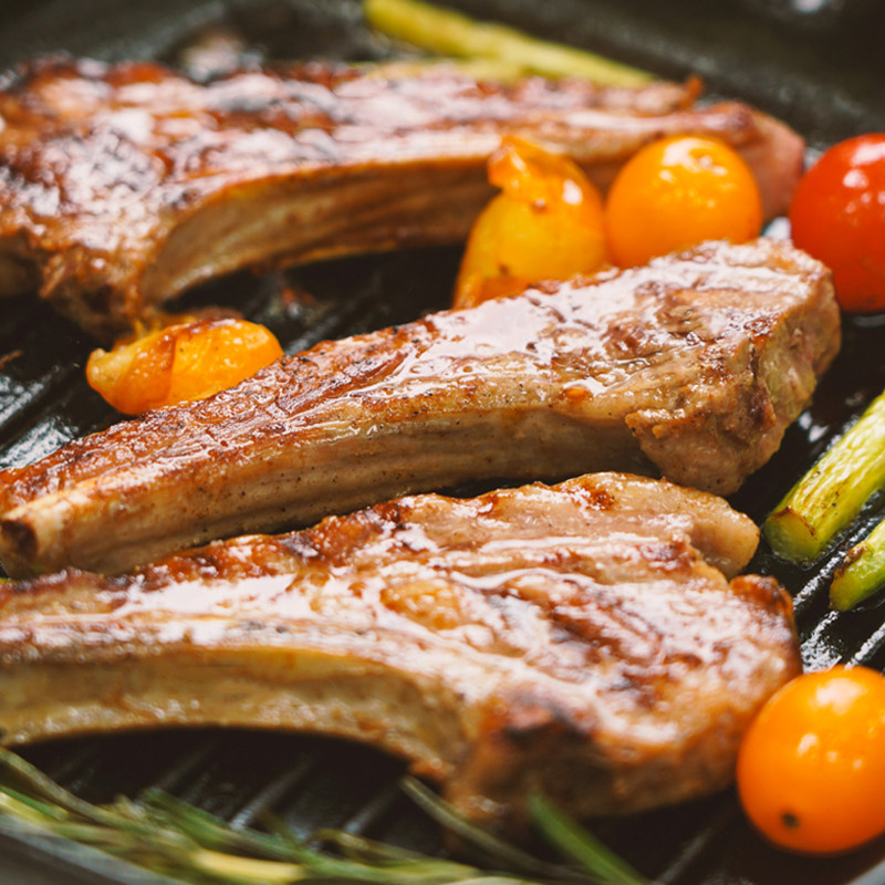 内蒙清真原切新鲜羊肉羊小腿肚包肉羊腱子羊腿羊蝎子烧烤食材