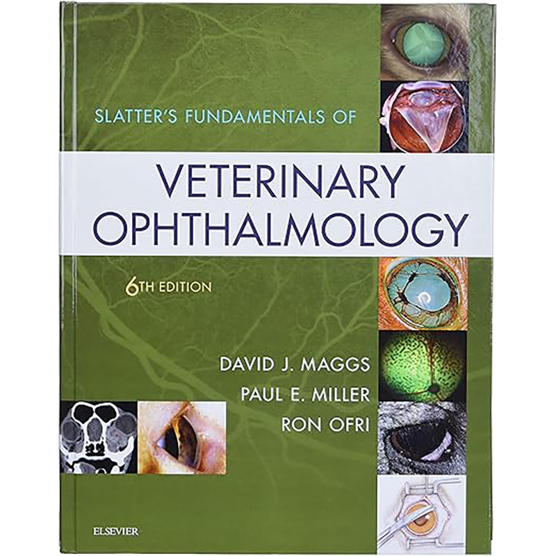【3-6周达】高被引Slatter's Fundamentals of Veterinary Ophthal 9780323443371