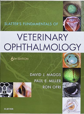 【3-6周达】高被引Slatter's Fundamentals of Veterinary Ophthal 9780323443371