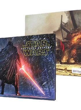星球大战原力觉醒 电影艺术画册设定集 英文原版 The Art of Star Wars The Force Awakens 场景人物原设 幕后 Lucasfilm出品 精装