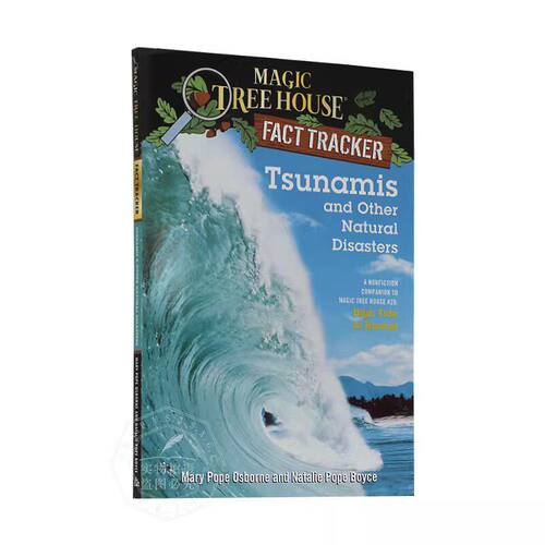 神奇树屋 英文原版童书 Tsunamis and Other Natural Disasters: A Nonfiction Companion to Magic Tree House 28 玛丽波奥斯本