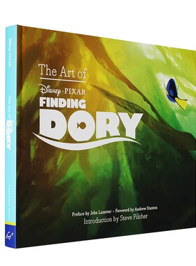 现货 海底总动员2 电影艺术画册 英文原版 The Art of Finding Dory 皮克斯动画设定 全彩原画 幕后花絮 多莉去哪儿