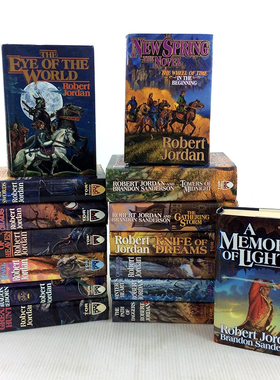 现货 英文原版 时光之轮 1-15卷 精装版 收藏送礼 The Wheel of Time 9780312850098