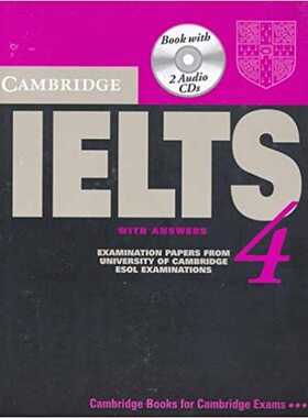 现货 英文原版 Cambridge IELTS 4 Self Study Pack:Examination papers fr