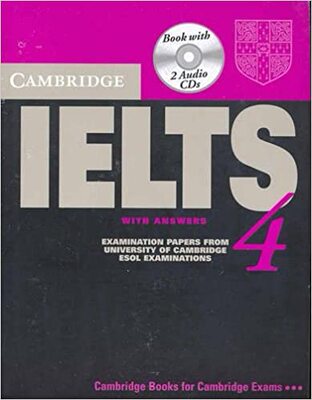 现货 英文原版 Cambridge IELTS 4 Self Study Pack:Examination papers fr