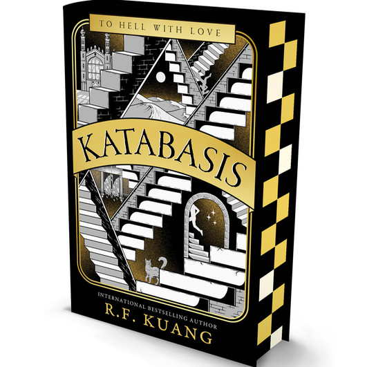 预订 英文原版 坠落 今天必须下地狱  Katabasis 豪华限量版 地狱修业旅行 巴别塔 匡灵秀新作 9780008773854