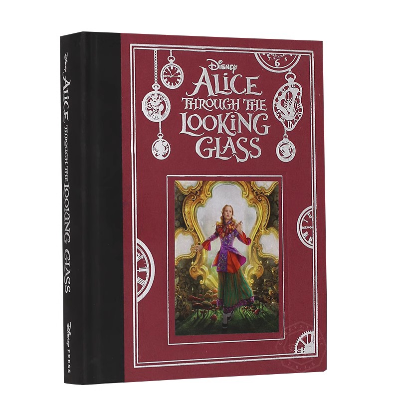 爱丽丝梦游仙境2 镜中奇遇记 英文原版 Alice Through the Looking Glass 迪士尼电影版小说 Disney 进口书 儿童文学 精装