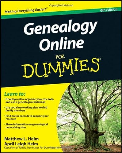 现货 傻瓜在线家谱Genealogy Online For Dummies 9780470916513 书籍/杂志/报纸 原版其它 原图主图