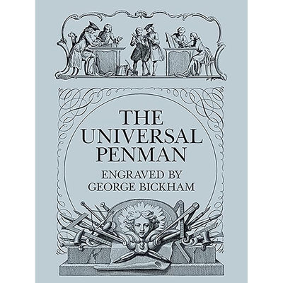 通用书写字母书法排版