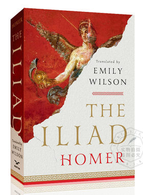 现货 英文原版 伊利亚特 The Iliad  荷马 Homer  艾米丽 威尔逊译 Emily Wilson 平装 诗歌 诺顿出版 9781324076148