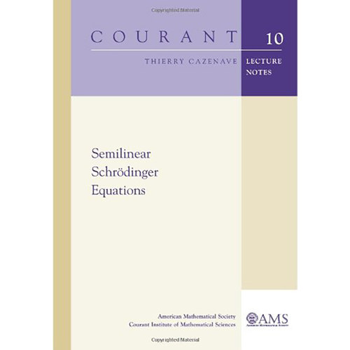 现货 半线性薛定谔方程 库朗数学讲义Semilinear Schrodinger Equations (Courant Lecture Notes In Mathematics 9780821833995