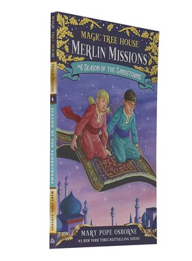神奇树屋梅林的任务6 神奇树屋英语原版 沙暴季节 Magic Tree House Merlin Mission 6: Season of the Sandstorms 进口儿童