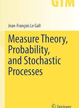 【3-6周达】英文原版 Measure Theory, Probability, and Stochastic Processes (Graduate Texts in Mathema... 9783031142048