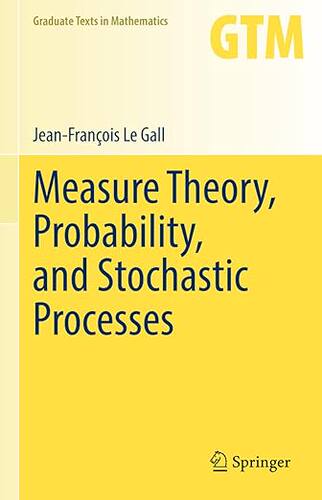 【预订】英文原版 Measure Theory, Probability, and Stochastic Processes (Graduate Texts in Mathema... 9783031142048